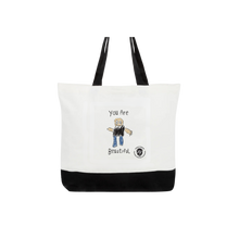Load image into Gallery viewer, "You Are Beautiful" Classic Cotton Tote
