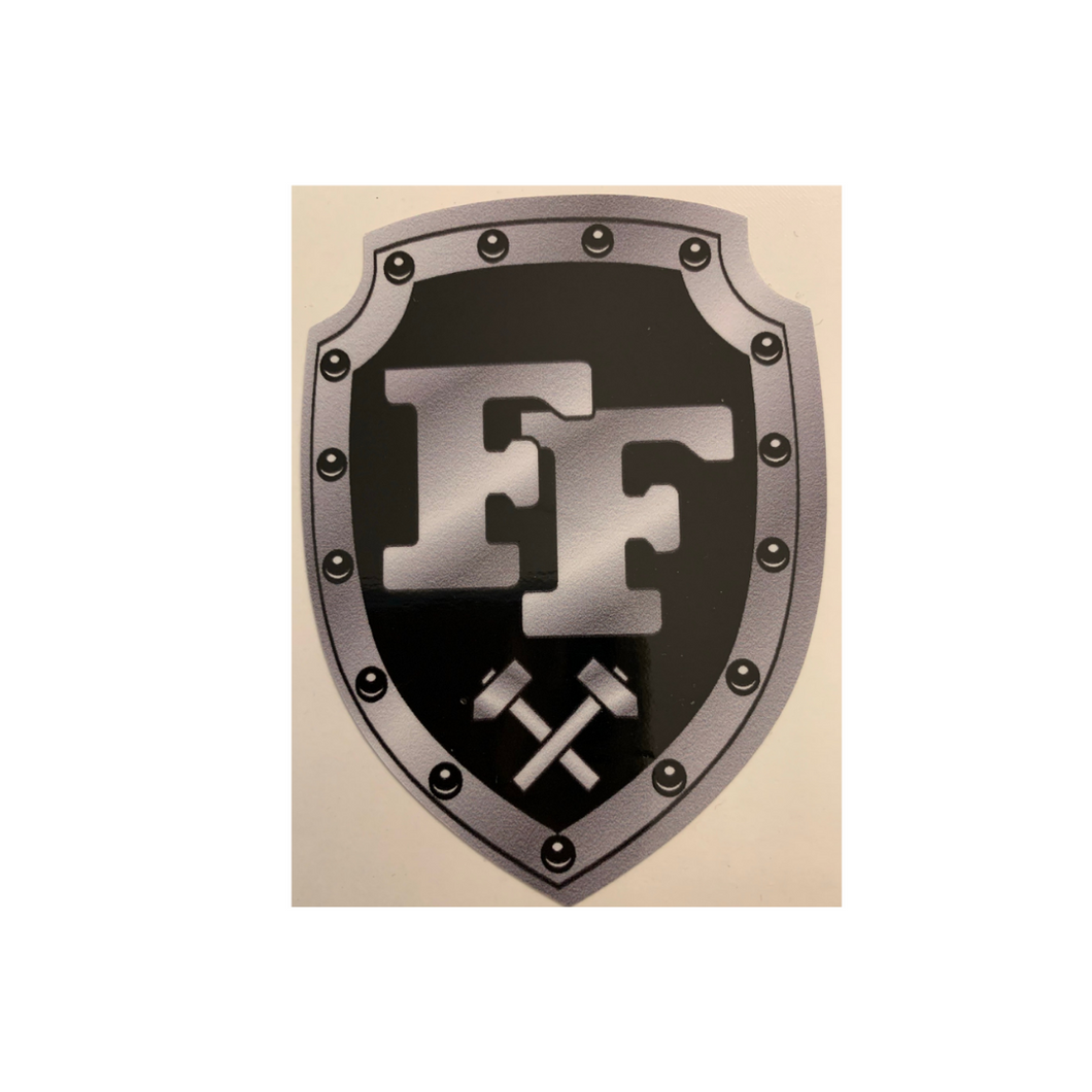 Forging Forward Sticker